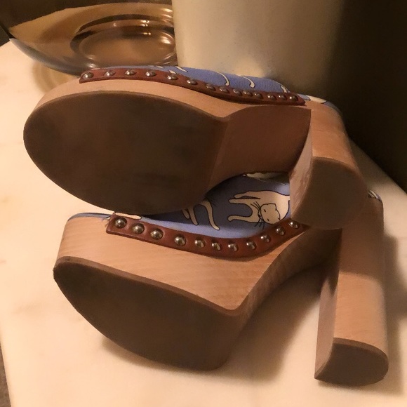 Miu Miu Platform Sandals, Size 39 - Picture 4 of 4